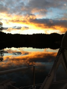 Von Donop - Hytta sunset