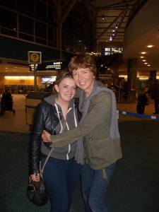 Cheryl & Me YVR Nov 2013